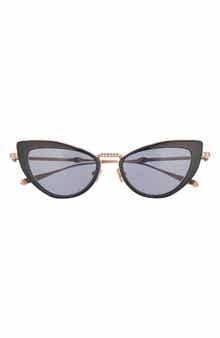 Valentino 51mm Polarized Cat Eye Sunglasses