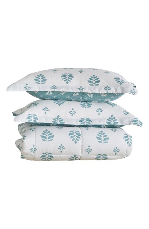 Reversible Microfiber Comforter Set