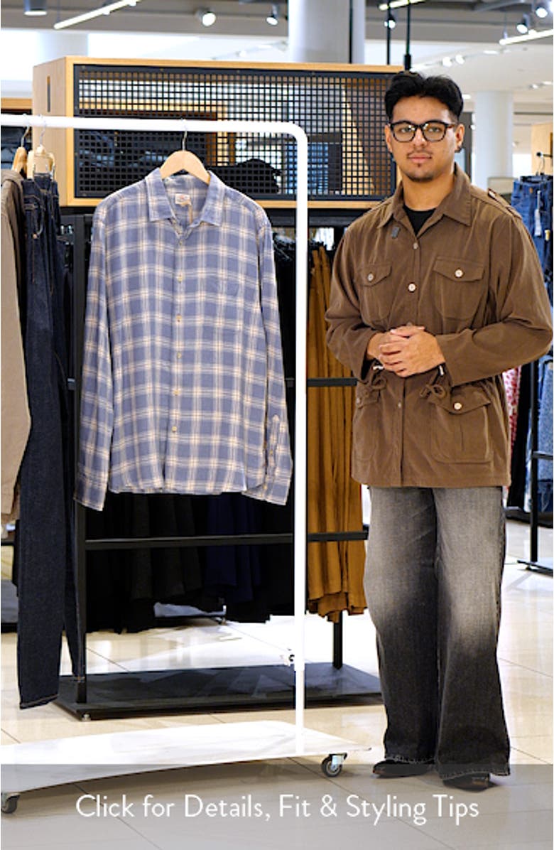 Palmetto Plaid Button-Up Shirt, sales video thumbnail