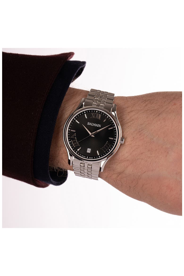 Beleganza Bracelet Watch, 40mm, Alternate, color, STAINLESS STEEL
