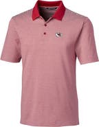 Cutter & Buck Men's Cutter & Buck Red Kansas City Chiefs Big & Tall Forge Tonal Stripe Polo
