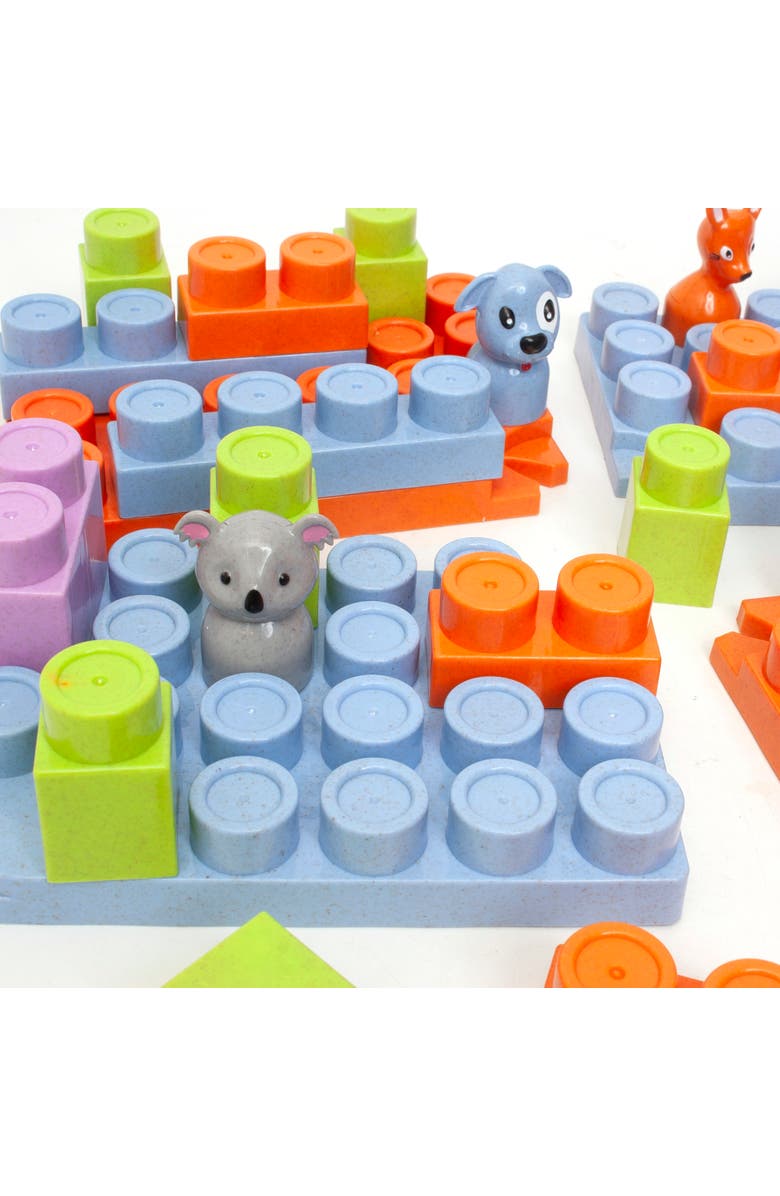 Roo Crew Crocodile Block Activity Station 29 Pieces, Ages 2+, Alternate, color, Multicolored