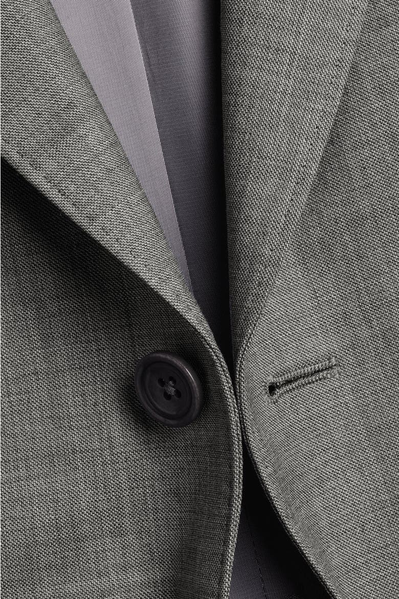 Ultimate Performance Sharkskin Suit Jacket, Alternate, color, Grey