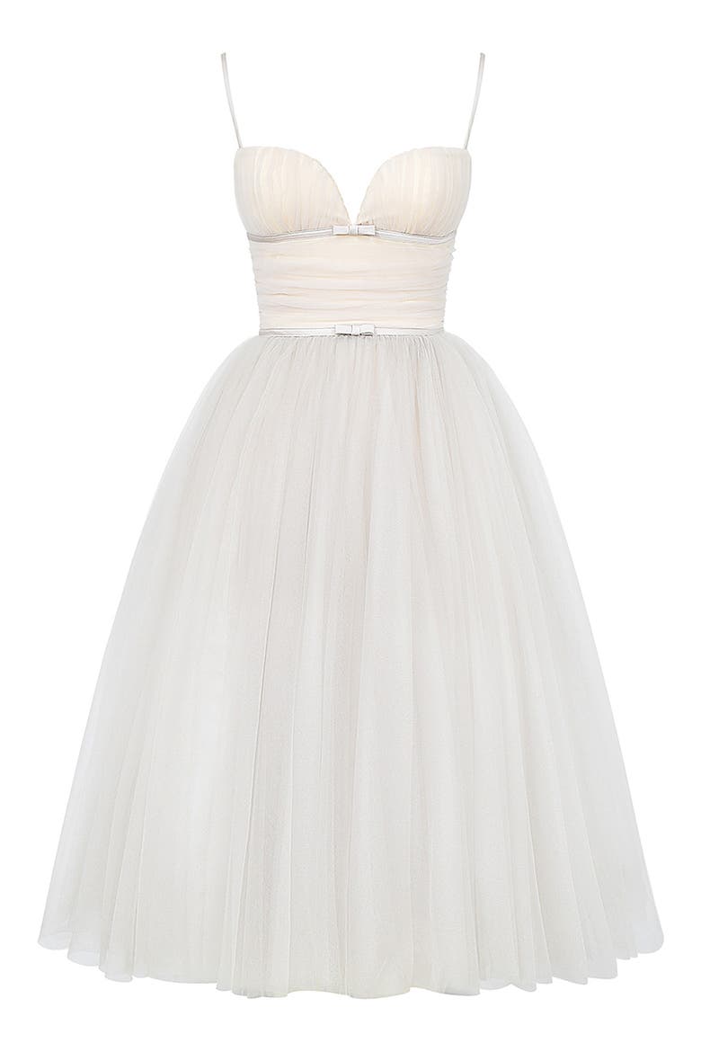 Countess Sleeveless Tulle Midi Dress (Women) | Nordstrom
