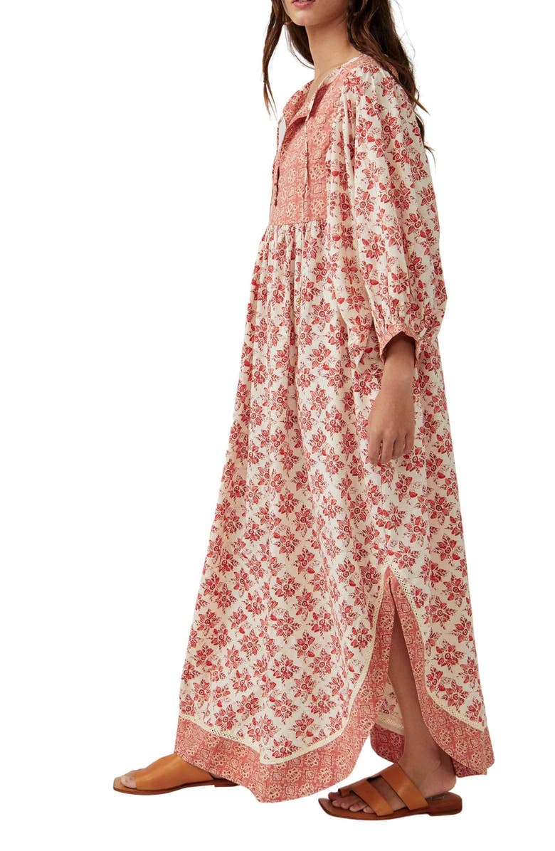 Free People Hazy Maisy Floral Maxi Dress, Alternate, color, 