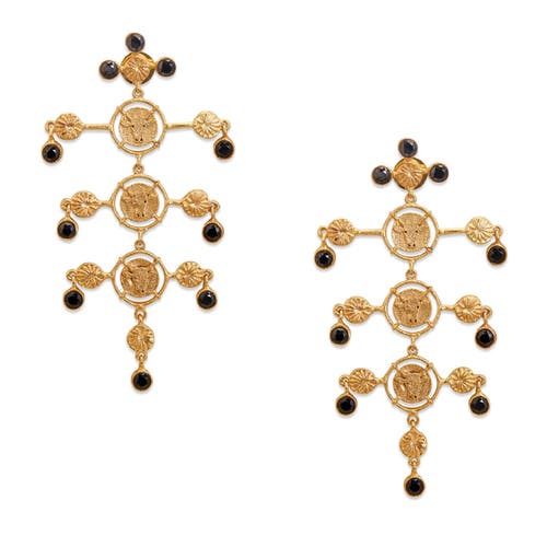 Dhwani Bhansal Inka Chandeliers In Gold Plated