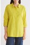 Oversize Organic Cotton Button-Up Shirt