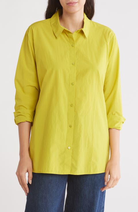 Women's Collared Tops | Nordstrom Rack