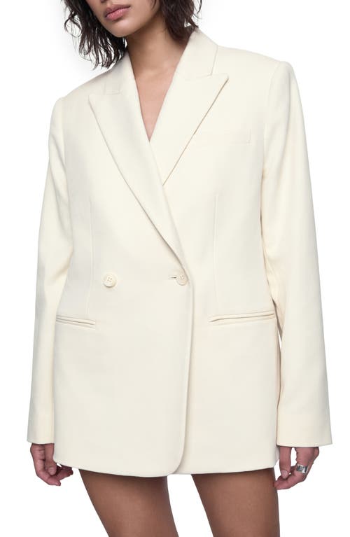 Rebecca Minkoff Nilli Oversize Blazer In Chalk