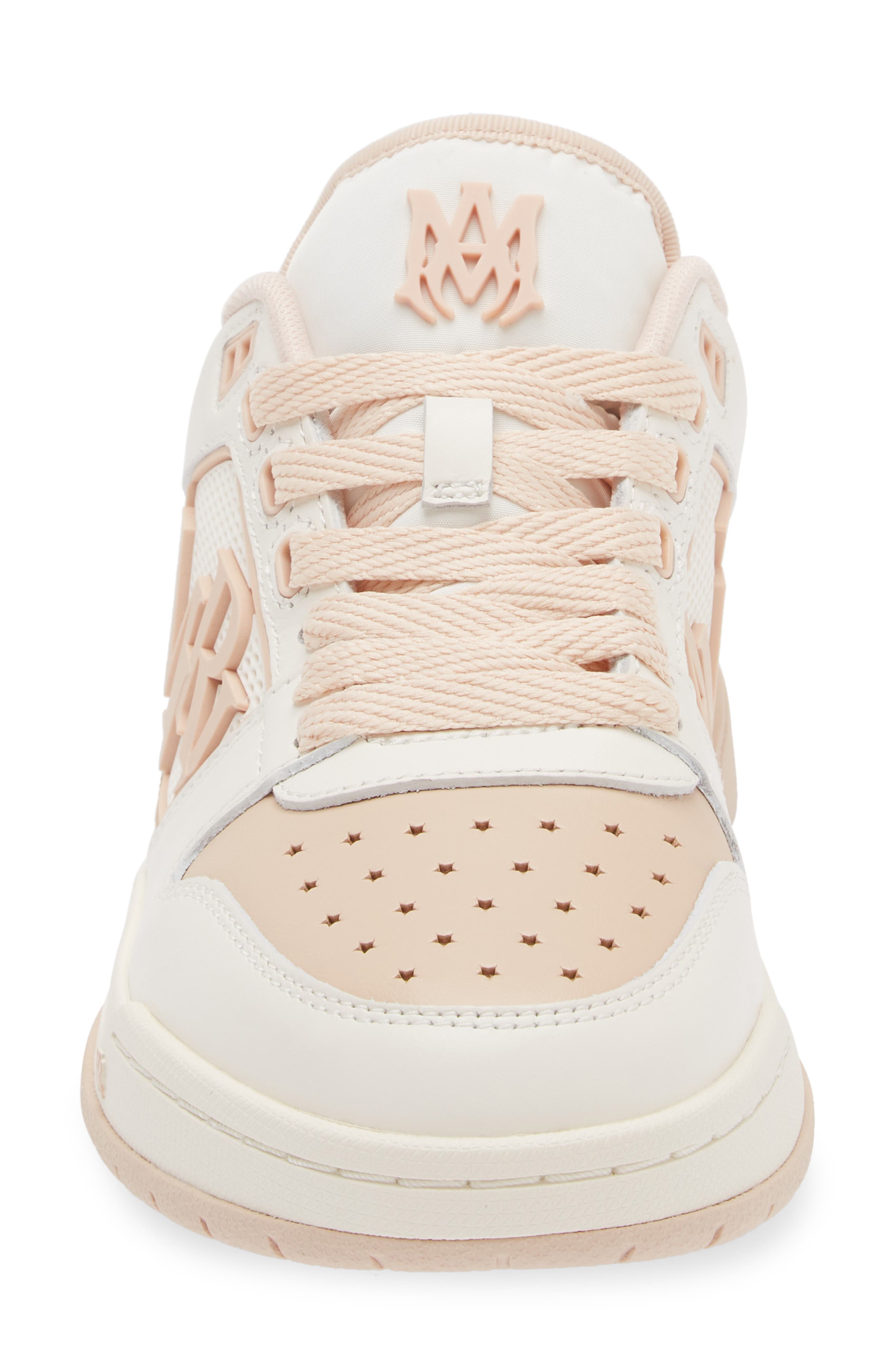 AMIRI Classic Logo Low Top Sneaker, Alternate, color, White Pink