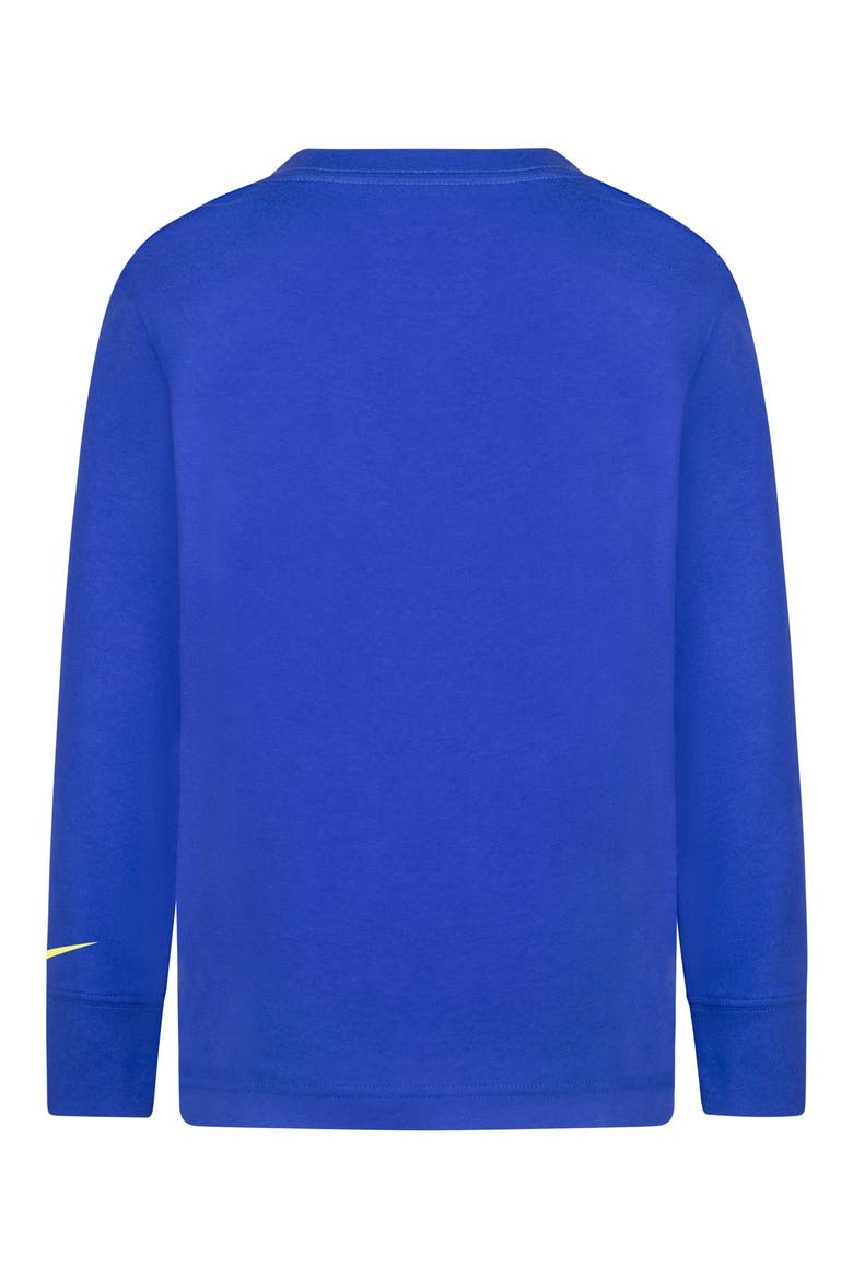 Kids' Beast Graphic Long Sleeved T-Shirt, Alternate, color, GAME ROYAL
