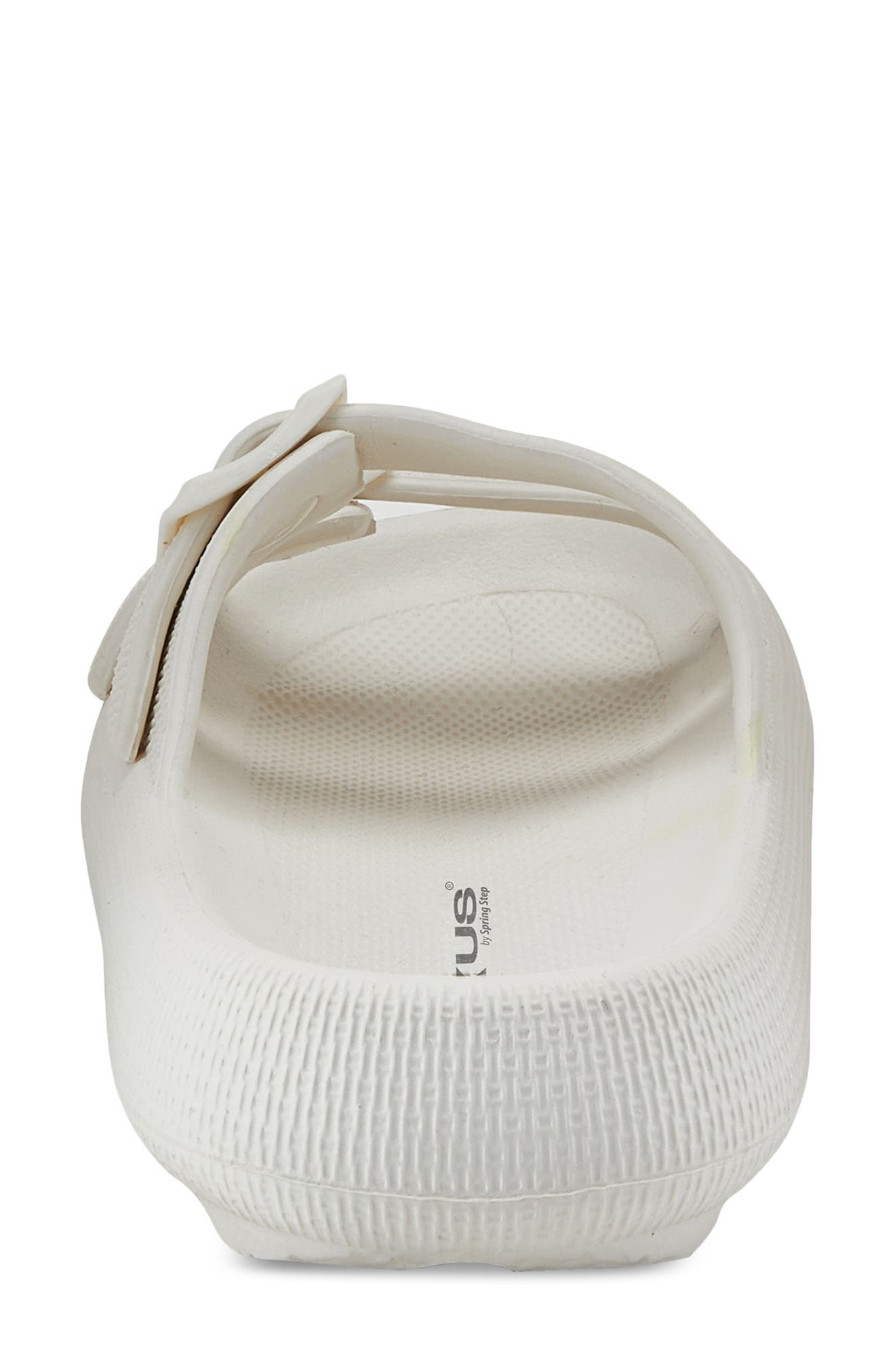 Flexus by Spring Step Bubbles Waterproof Slide Sandal, Alternate, color, White