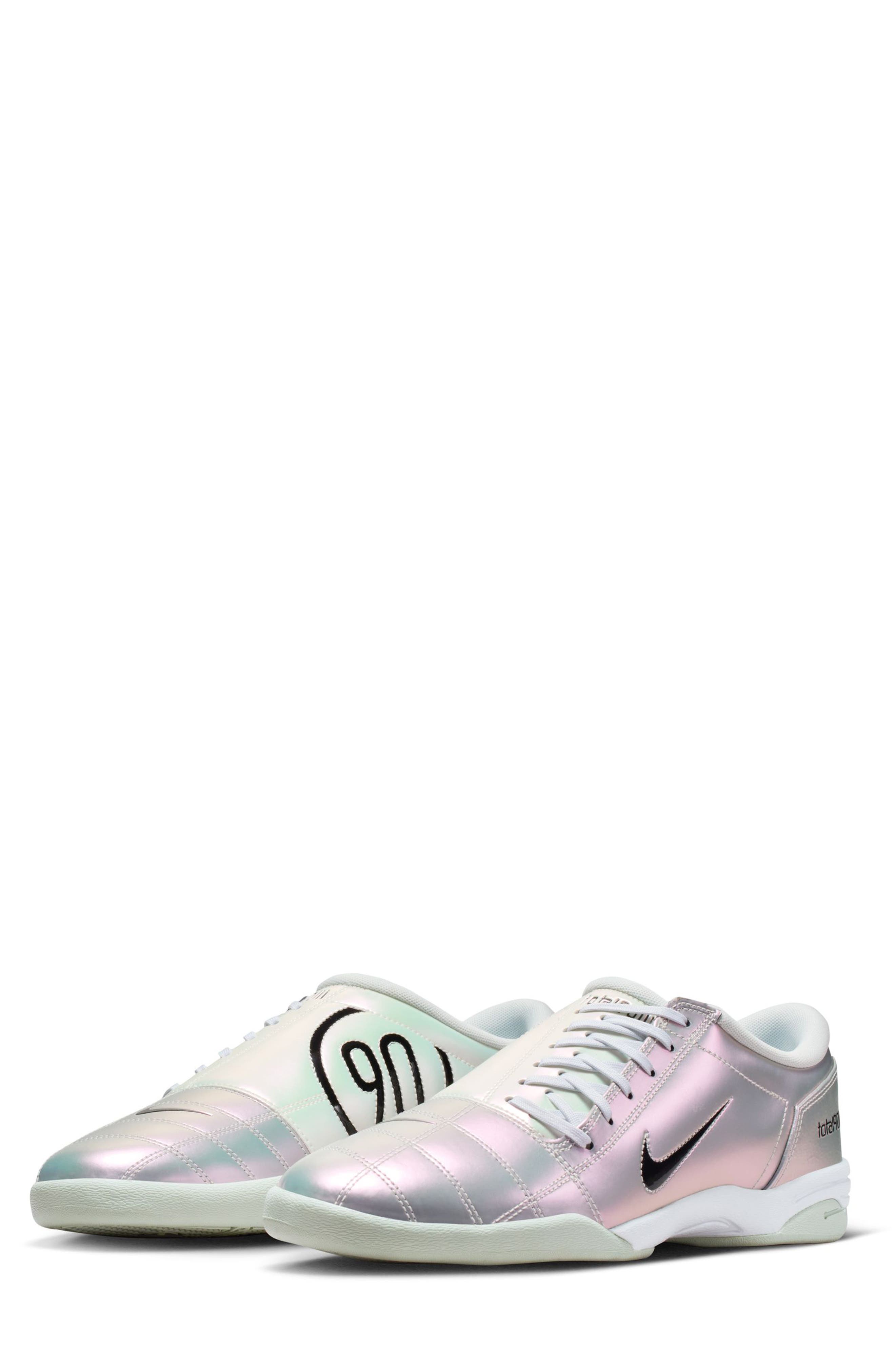 Nike Total 90 Premium Soccer Sneaker, Main, color, Off White/ Black/ Light Silver