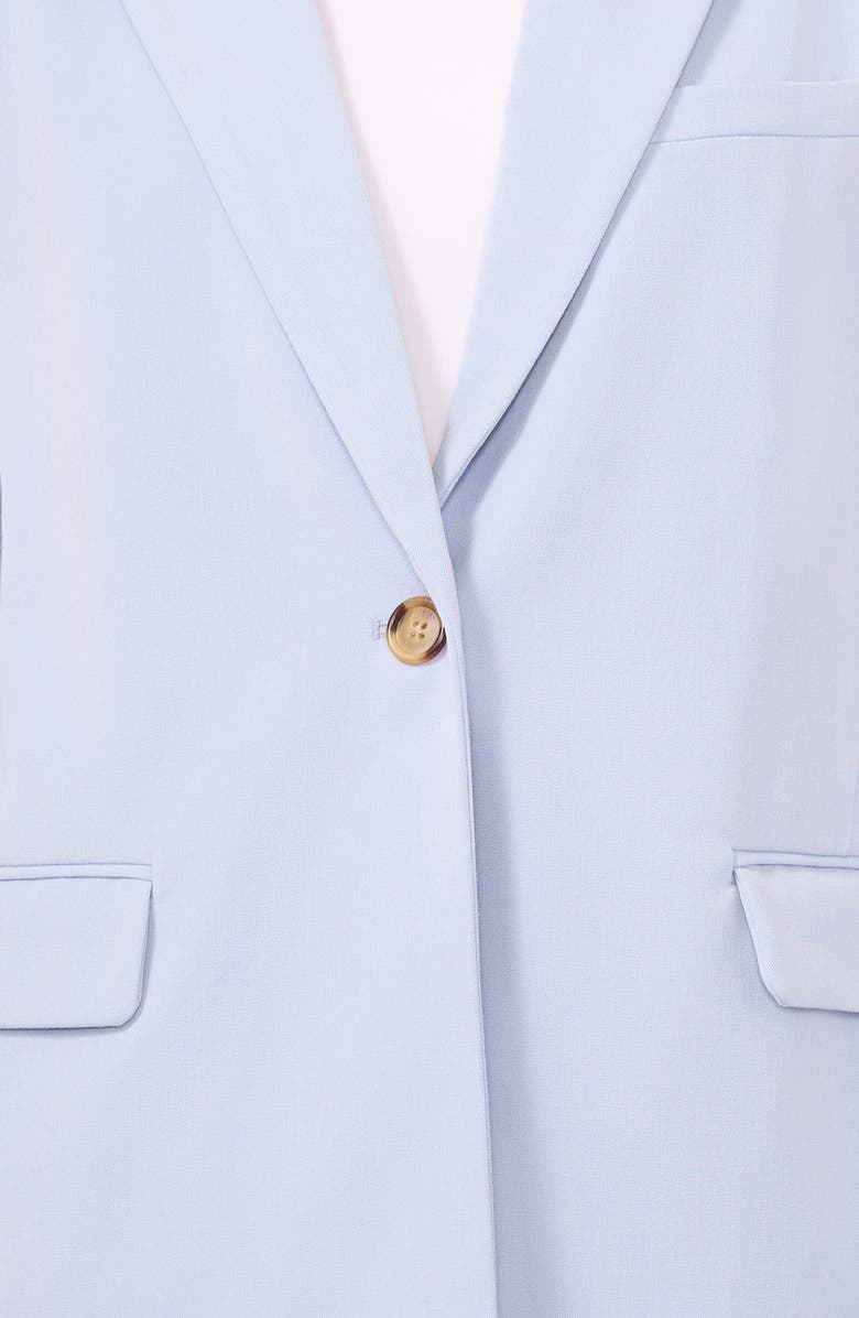 Halogen<sup>®</sup> Single Button Relaxed Blazer, Alternate, color, Blue Fog