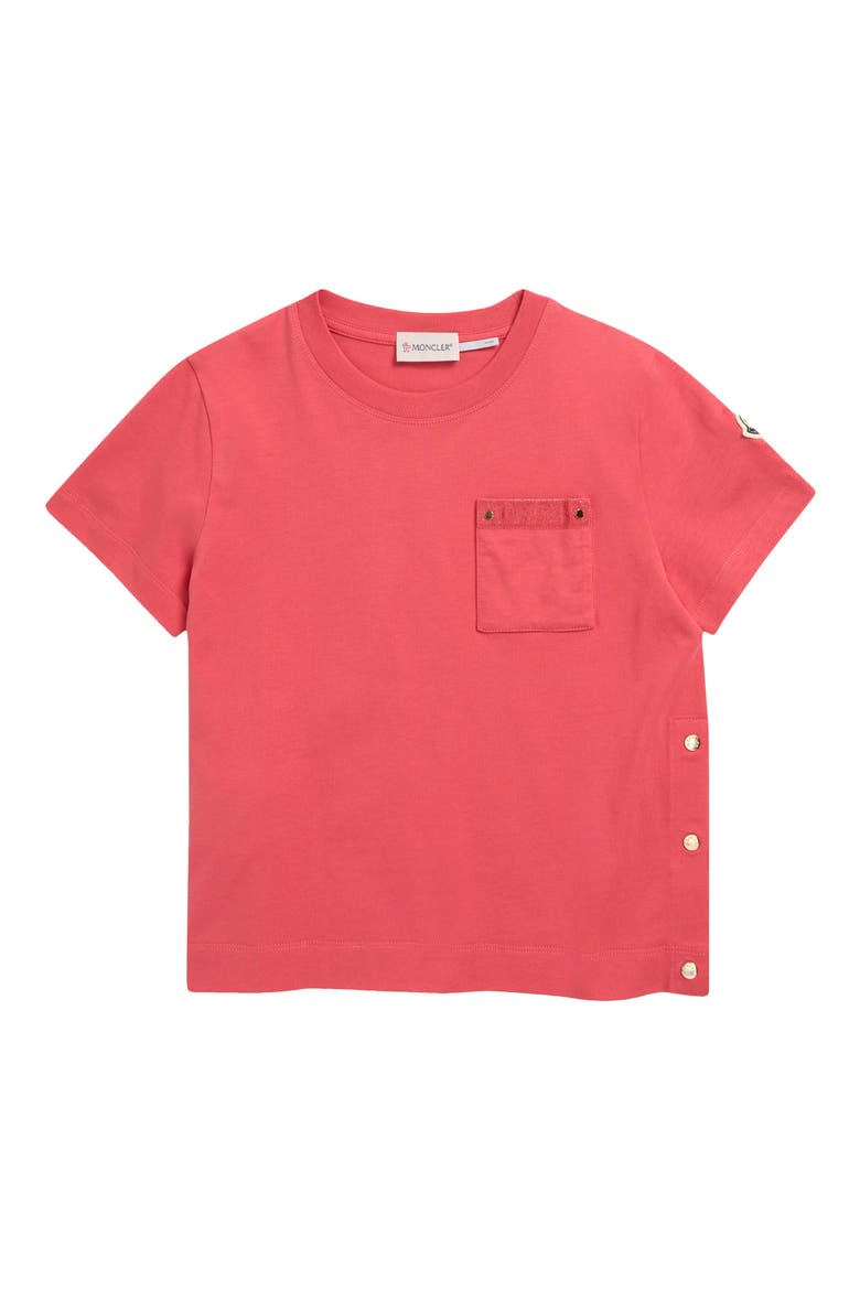 Kids' Short Sleeve T-Shirt, Main, color, RED
