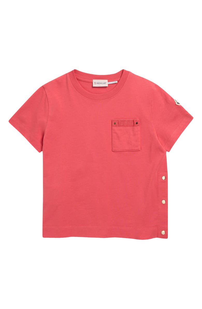 Moncler Kids' Short Sleeve T-Shirt, Main, color, 