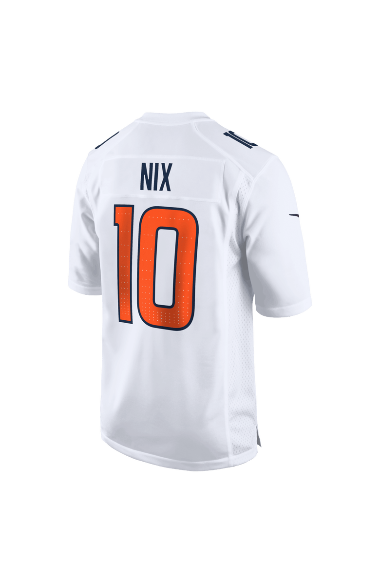 Nike Men's Nike Bo Nix White Denver Broncos Tundra Fashion Game Jersey, Alternate, color, White
