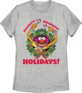 The Muppets Women's The Muppets Ho Ho Holidays!  Graphic T-Shirt