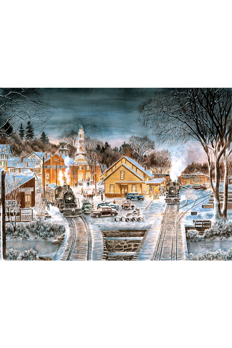 Winter Homecoming 1000 piece Jigsaw Puzzle for Adults, Alternate, color, Multicolor