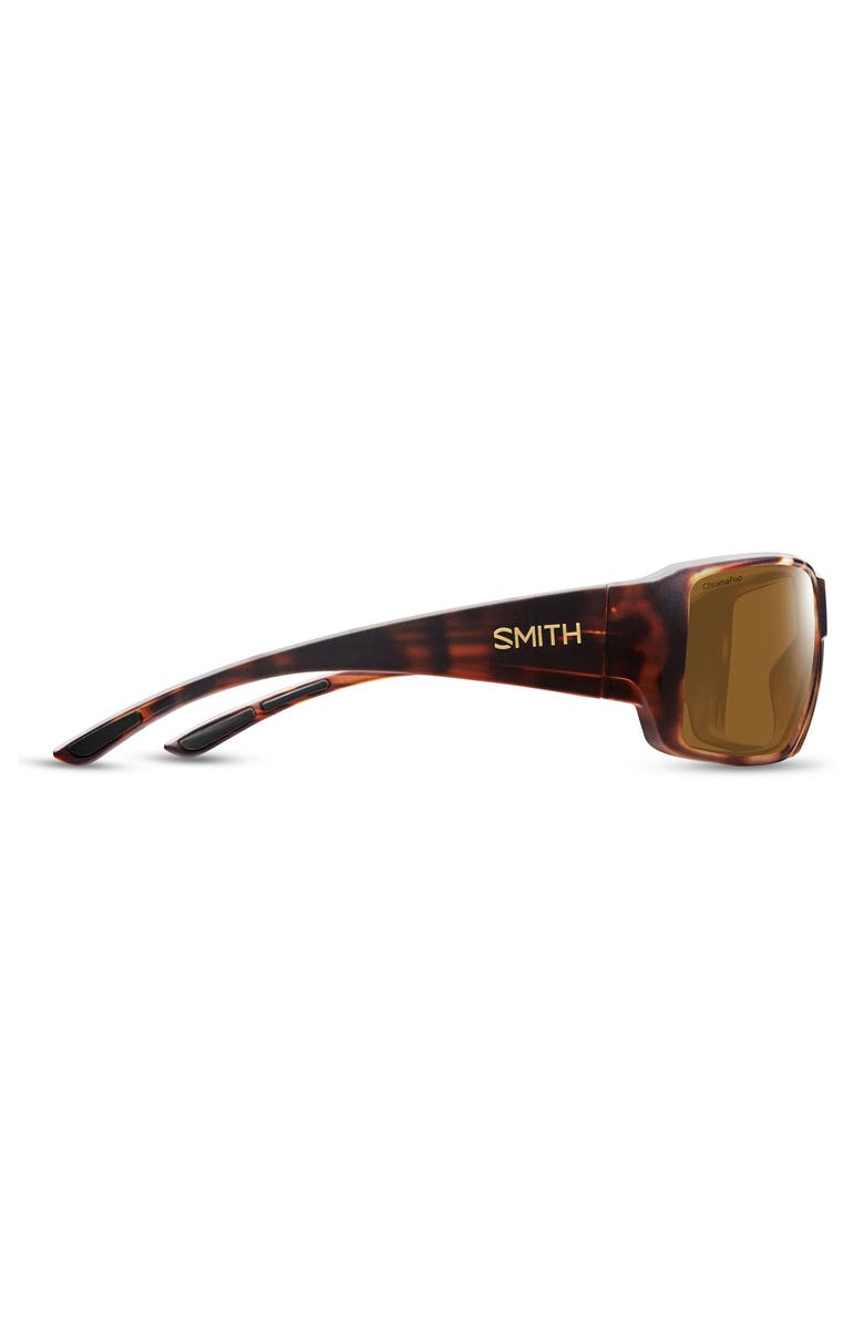 Smith Guides Choice 63mm ChromaPop<sup>™</sup> Polarized Oversize Square Sunglasses, Alternate, color, Matte Havana / Chromapop Polarized Brown