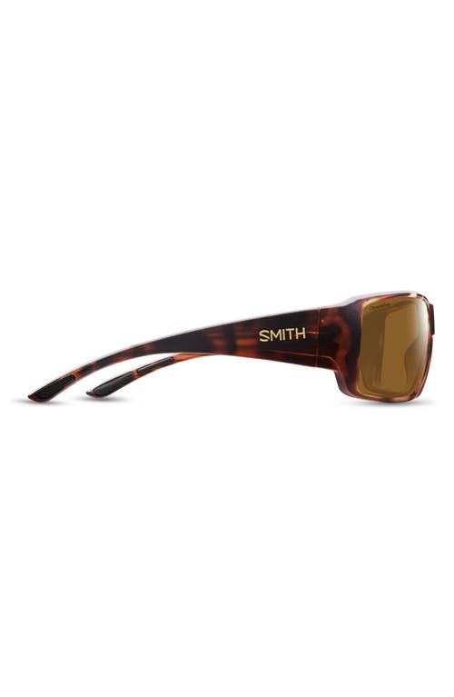 Smith Guides Choice 63mm Chromapop™ Polarized Oversize Square Sunglasses In Brown