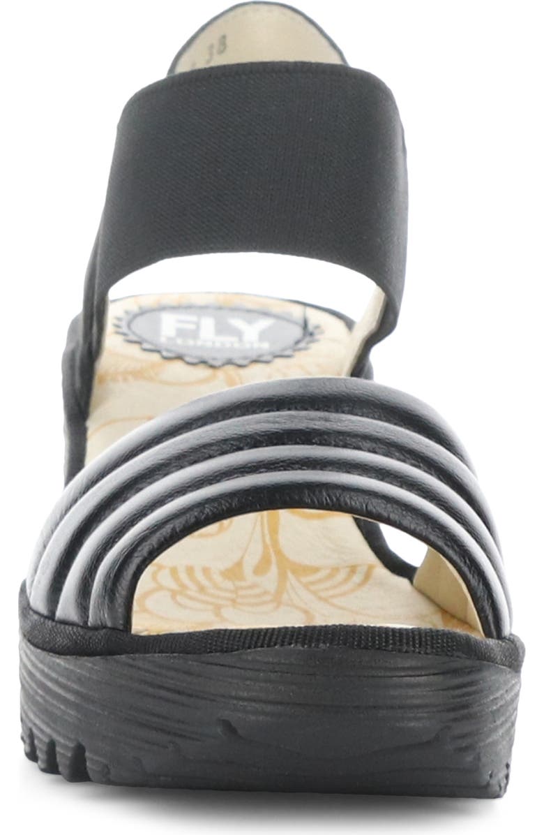 Fly London Yiko Platform Wedge Sandal, Alternate, color,