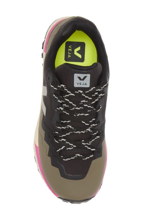 Veja X Fitz Roy Trek Water Repellent Trail Sneaker In Black Oxford-grey Kaki