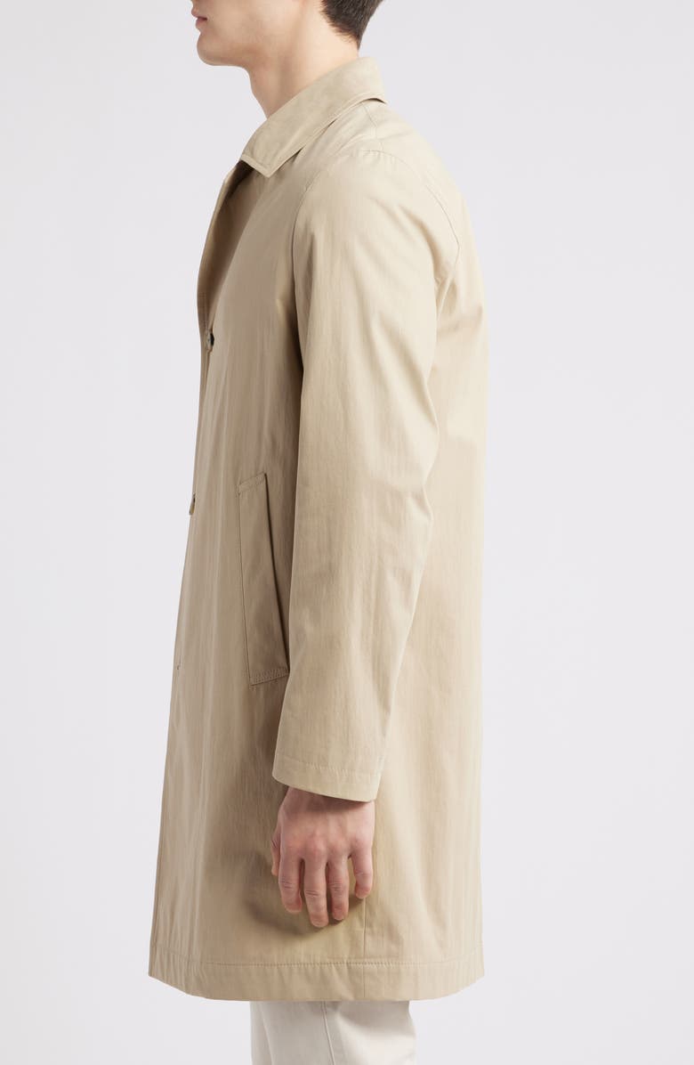 BOSS Clark Cotton Blend Coat, Alternate, color, Light Beige