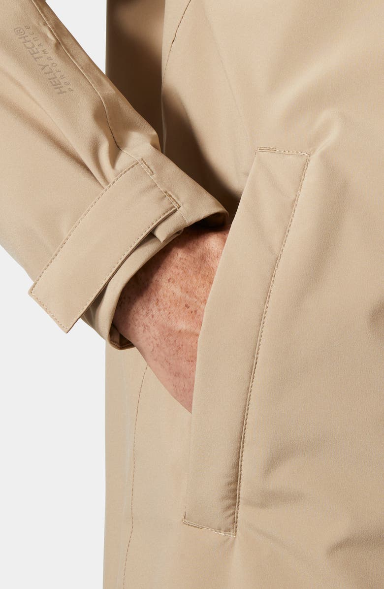 Helly Hansen Munich Waterproof Insulated Raincoat, Alternate, color, Pebble