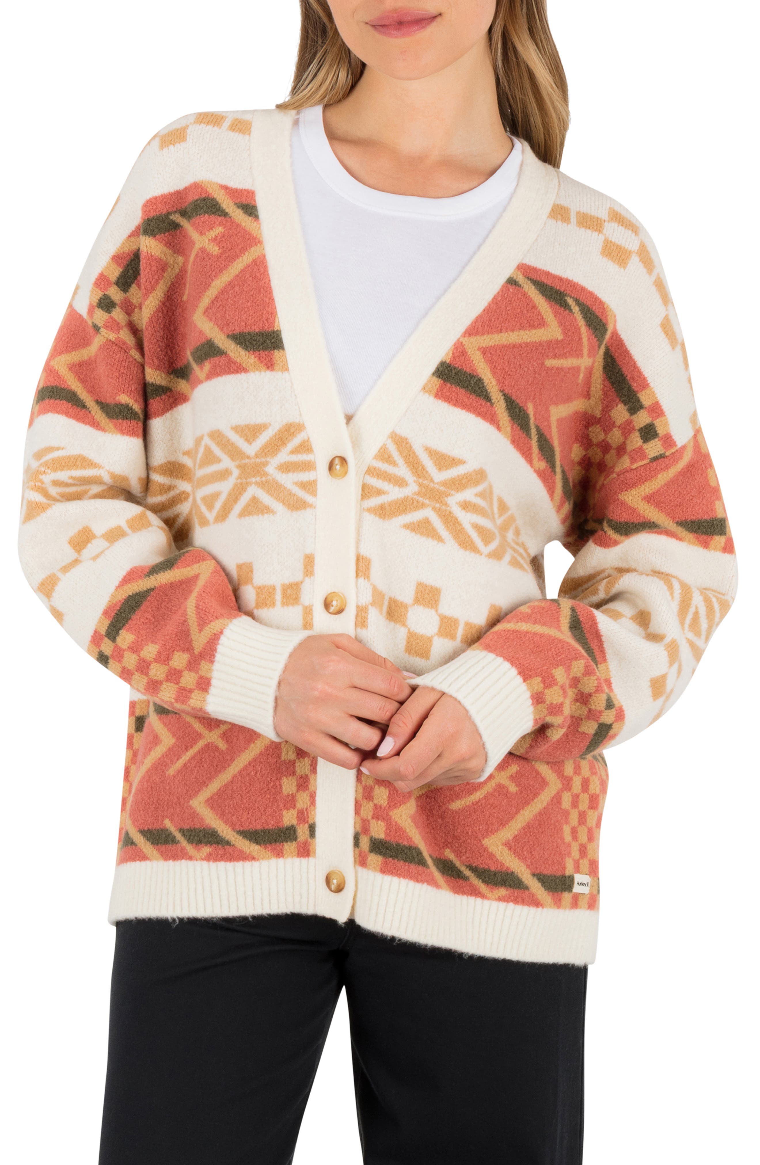Hurley Jackson Cardigan in Tofu 