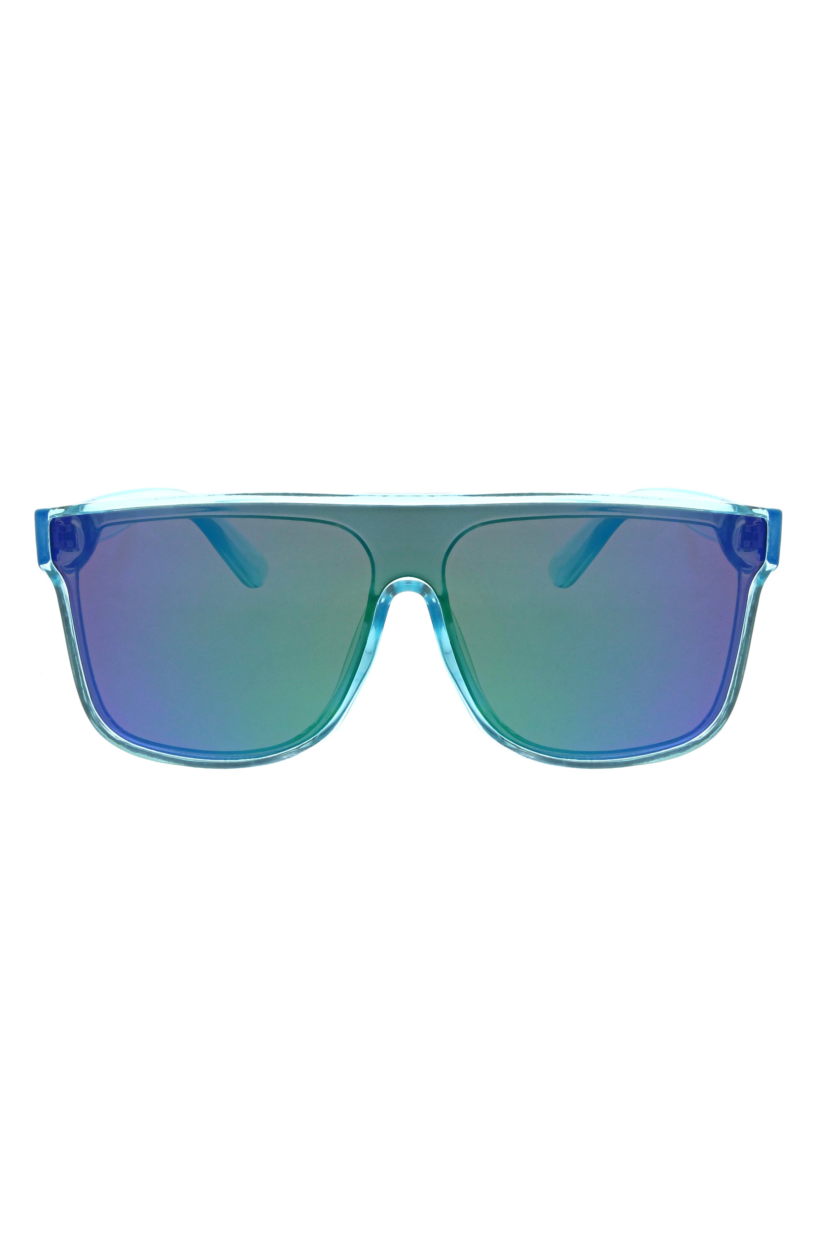 Hurley Flat Top Shield 130mm Polarized Sunglasses