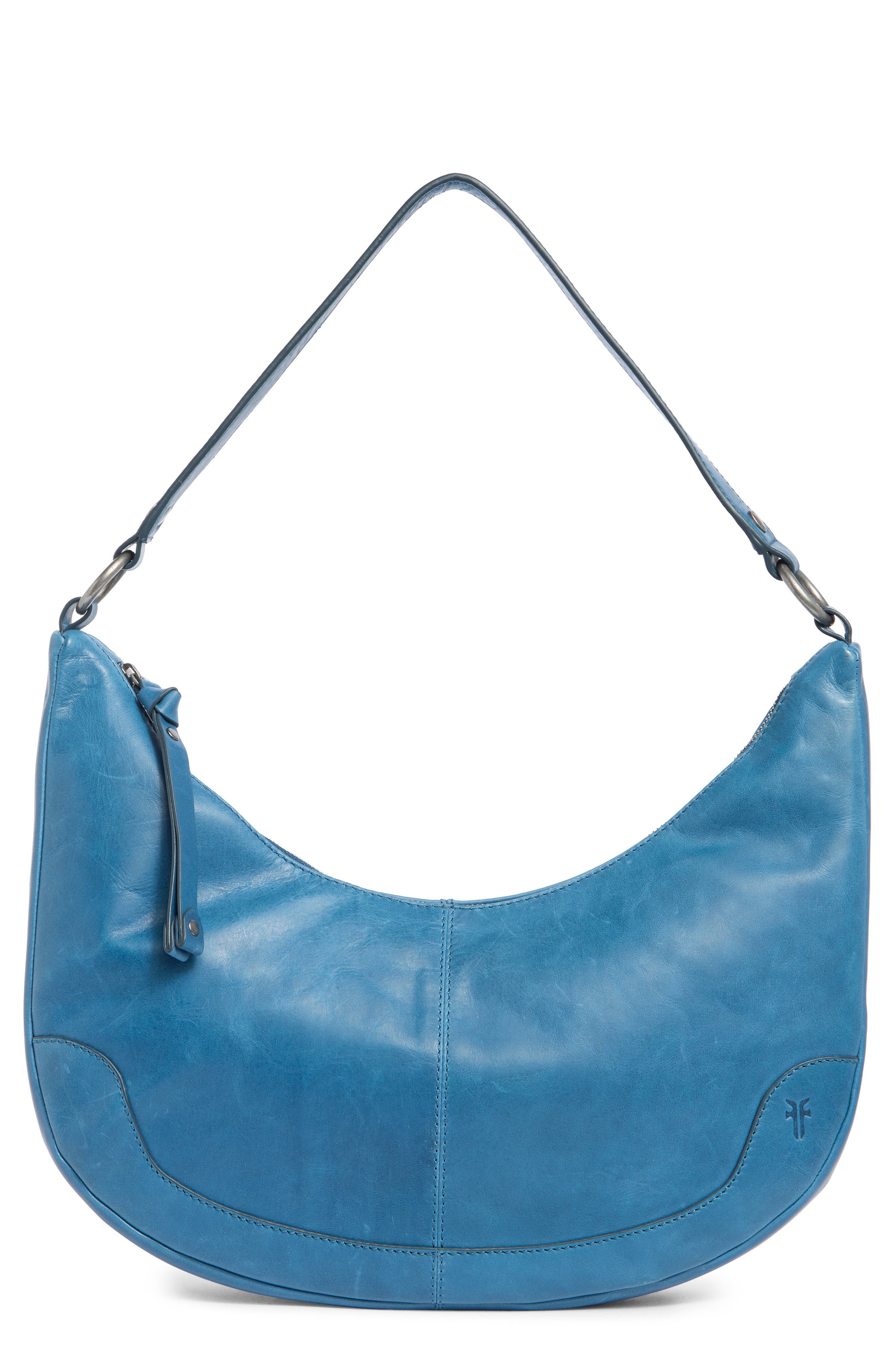 Melissa Crescent Leather Hobo