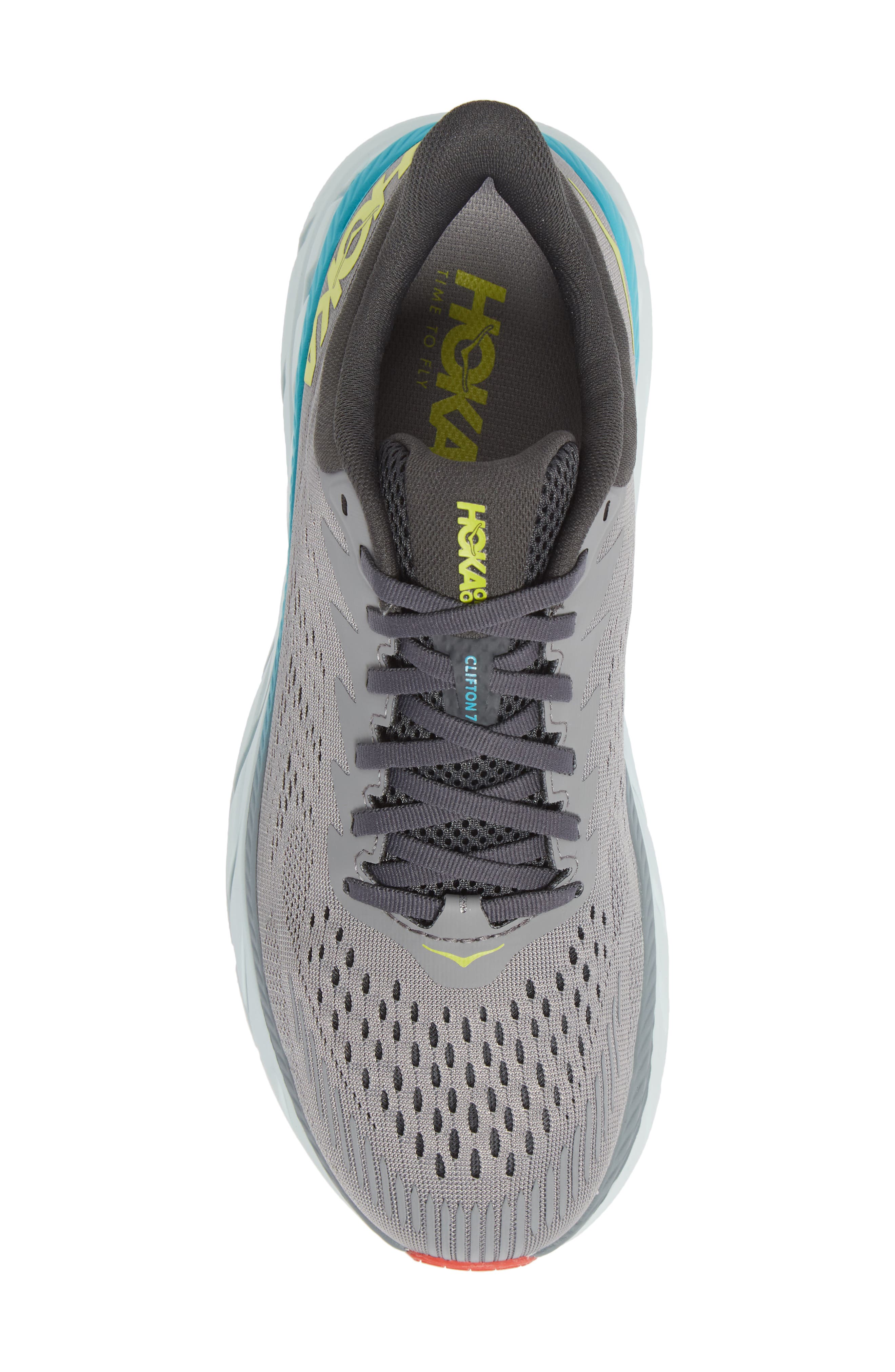 HOKA ONE ONE Clifton 7 Running Shoe, Alternate, color, 