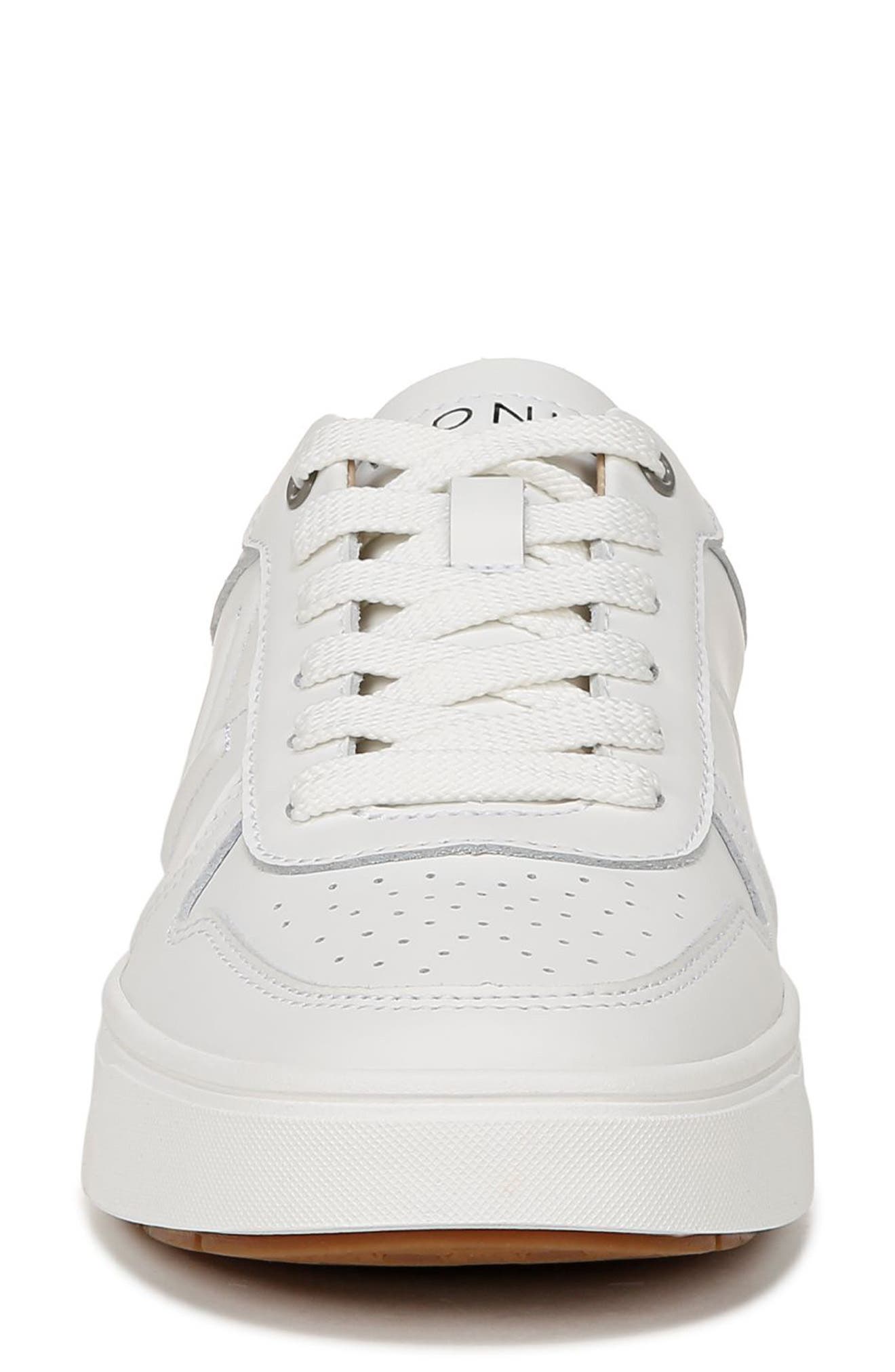 Vionic Kimmie Court Sneaker, Alternate, color, White Leather