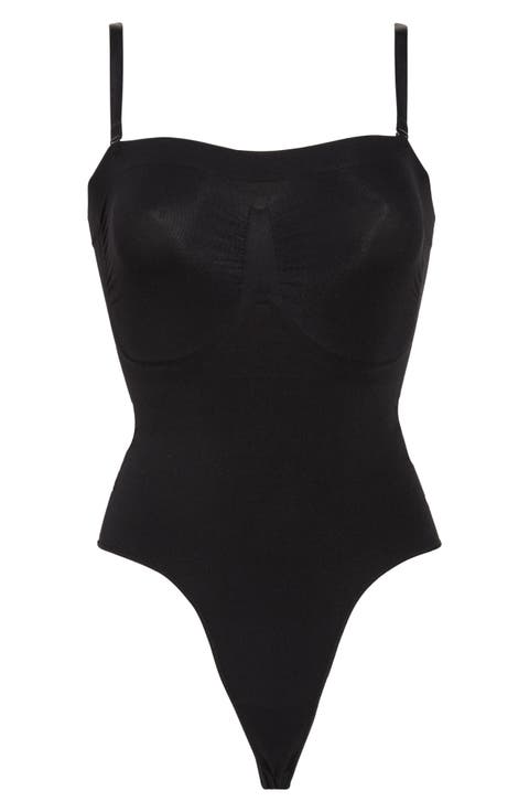 2-Pack Thong Shaper Bodysuit
