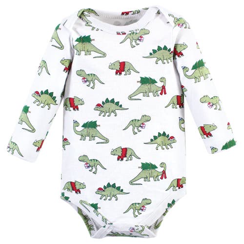 Hudson Baby Everyday Long-sleeve Cotton All-in-ones In Black