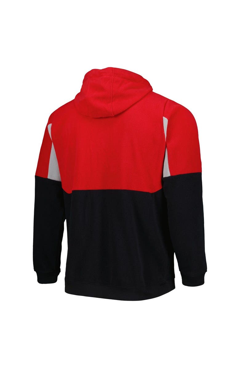 Columbia Men's Columbia Black Ohio State Buckeyes Lodge Quarter-Zip Hoodie, Alternate, color, Black