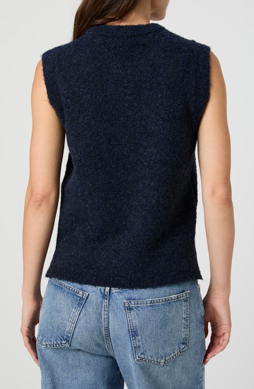 French Connection Teddy Sweater Vest In Black