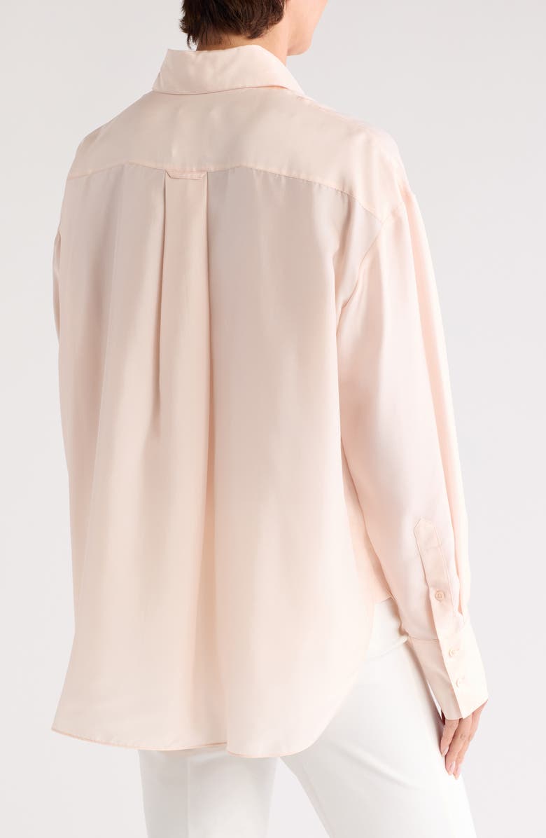 TWP Big Joe Silk Button-Up Blouse, Alternate, color, 