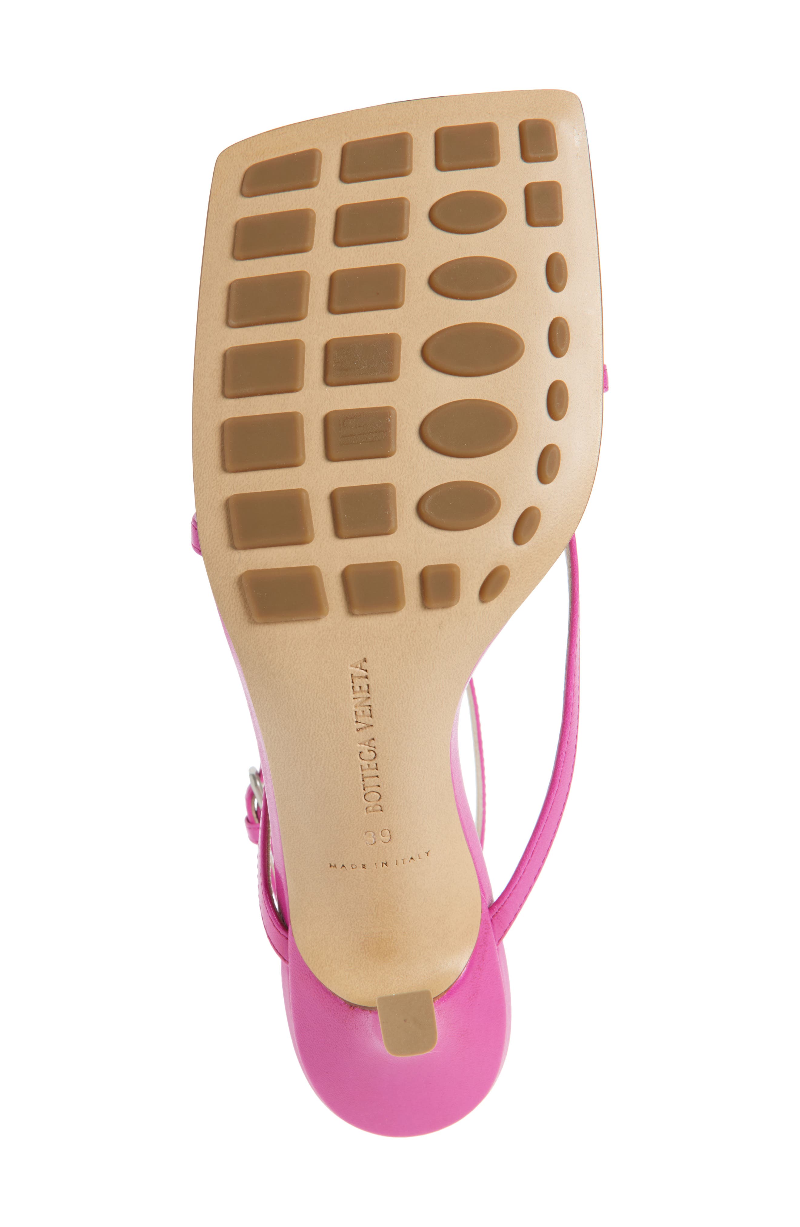 Bottega Veneta Ankle Strap Sandal, Alternate, color, Hollyhock