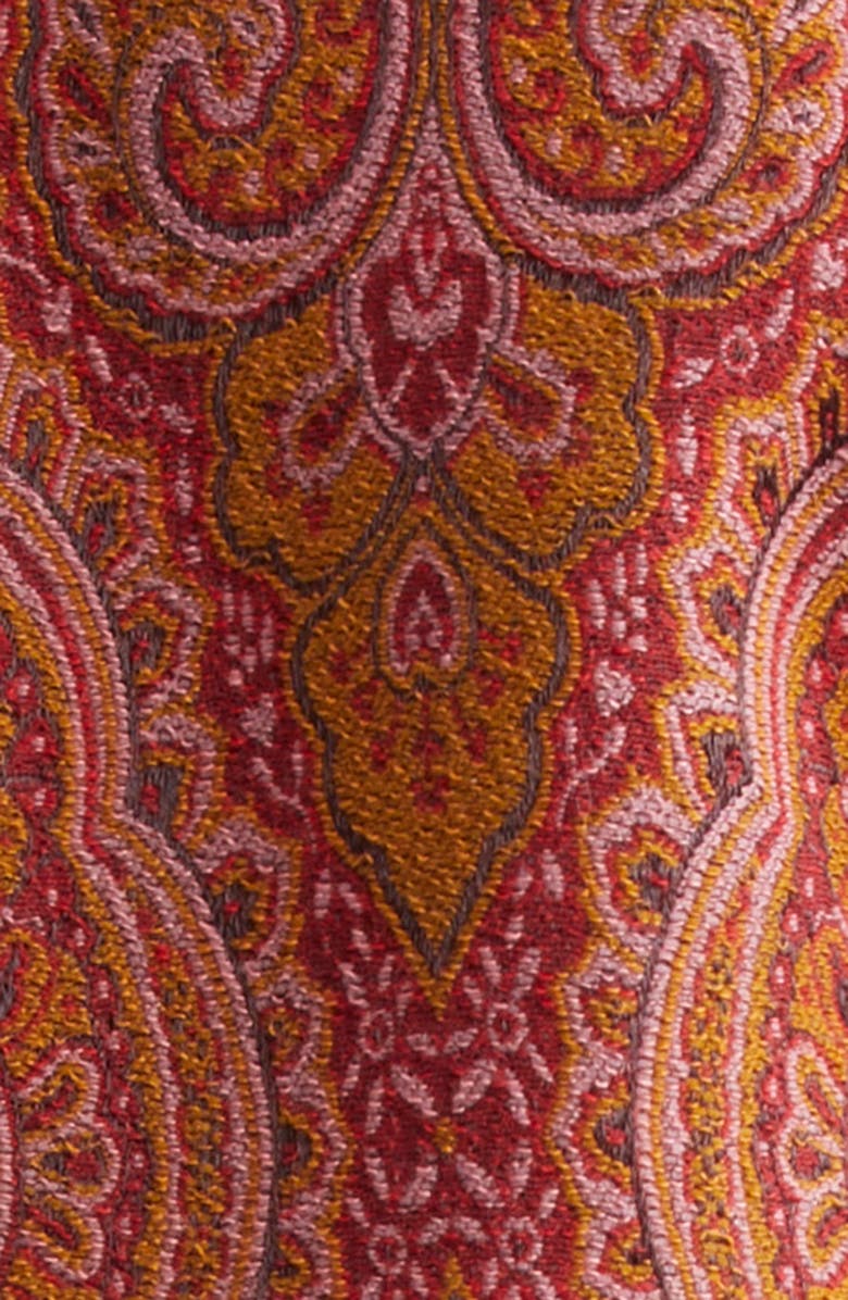 L'AGENCE Lila Paisley Boxy Blazer, Alternate, color, 