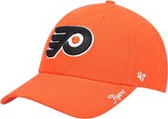 '47 Women's '47 Orange Philadelphia Flyers Team Miata Clean Up Adjustable Hat