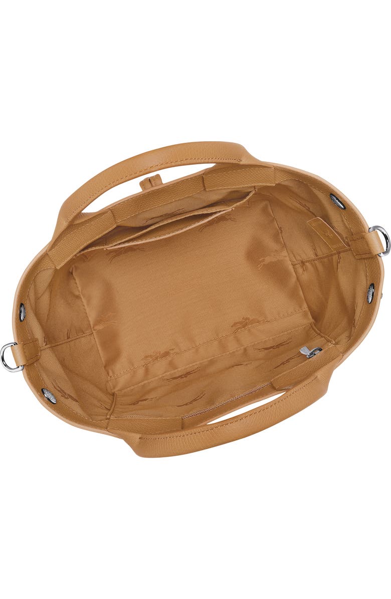 Longchamp Small Le Roseau Leather Tote, Alternate, color,