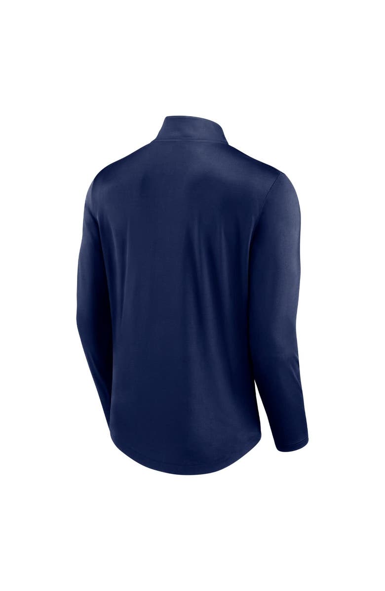 FANATICS Men's Fanatics Navy Cleveland Guardians Tough Minded Lightweight Quarter-Zip Pullover, Alternate, color, 