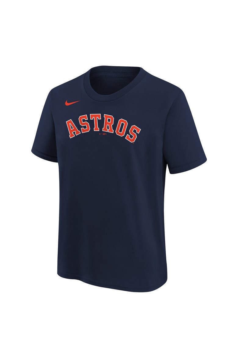 Youth Nike Jose Altuve Navy Houston Astros Home Player Name & Number T-Shirt, Alternate, color, Navy