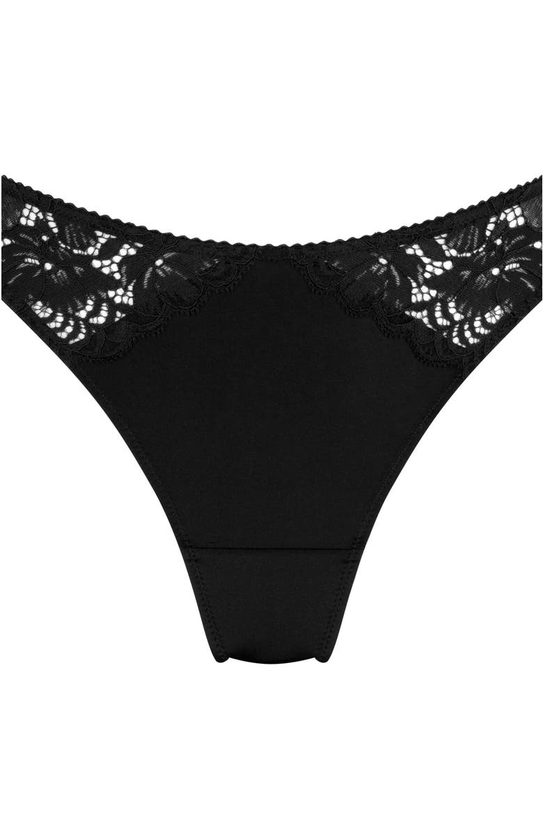 Hunkemöller Andrea Thong, Alternate, color, Black