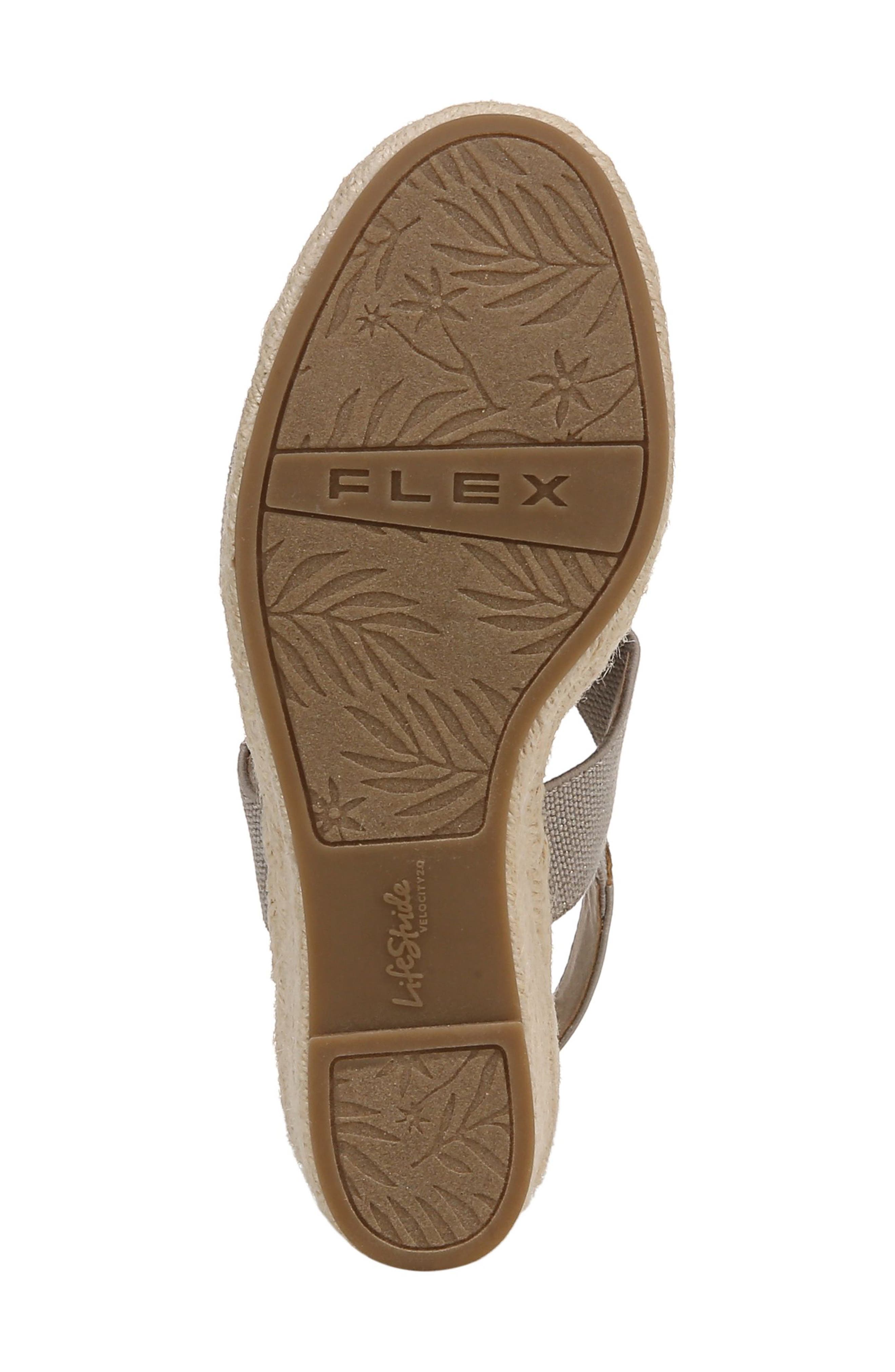 Tallulah Espadrille Slingback Platform Wedge Sandal, Alternate, color, TAUPE