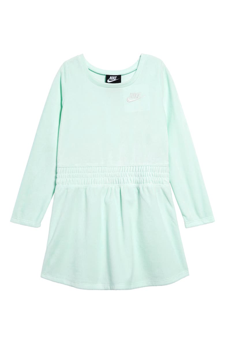 Nike Sportswear Velour Dress, Main, color,