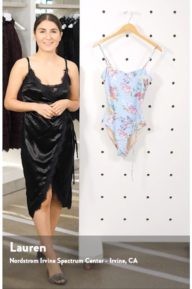 Easy Retro Tie One-Piece Swimsuit video