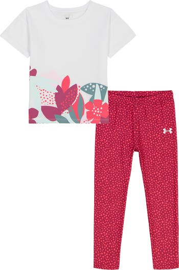 Kids' Flower T-Shirt & Leggings Set